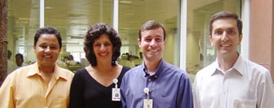 Quality and Environmental Department team and Dr. Rogério Rabelo